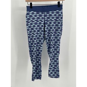 Nike Legging Women's‎ Small Run Fast Dri Fit Blue Green